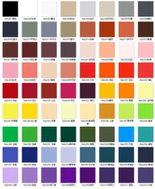 Nightclub Lacquer NightWorks Water-based Acrylic Thin Painted 72 Colors Classic Series Large Set 20ml Matting