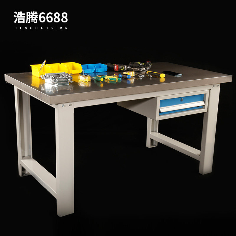 Heavy Pliers Work Bench Stainless Steel Bench Tool Fitter Maintenance Desk Operation Table Test Assembly Table With Drawer