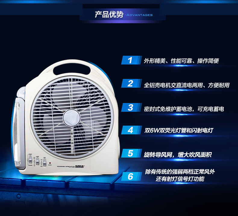 Quạt sạc mới tốt Pin gió lớn hộ gia đình 10 inch im lặng ngoài trời máy tính để bàn di động quạt sinh viên ký túc xá - Quạt điện quạt trần cổ marelli