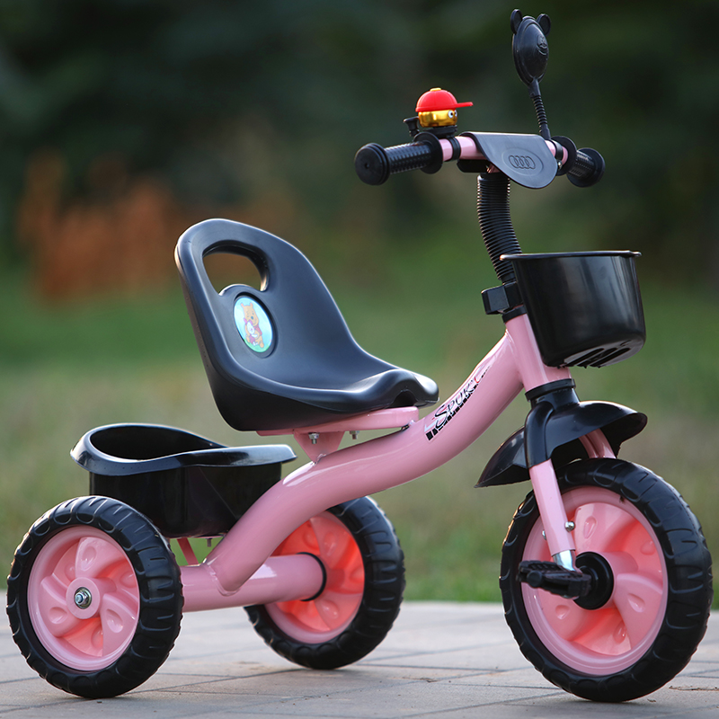 New promotion children's tricycle bicycle stroller 1-3-5 year old trolley baby baby bicycle