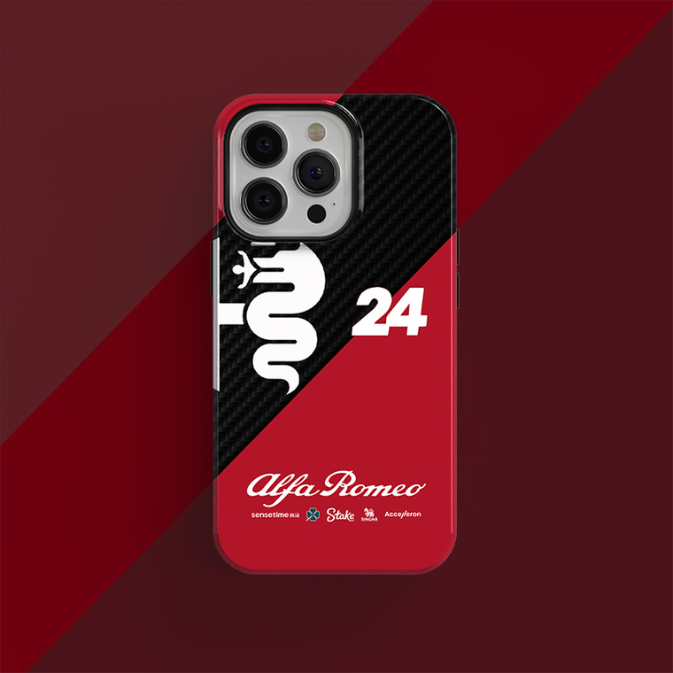 Alfa Romeo 24 New Motorsport 14, 13, 12 iPhone Case