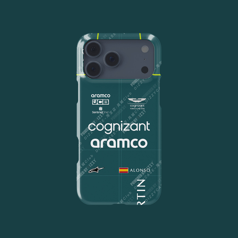 Dizsy F1 Racing 2023 Alonso Car Jacket Style Phone Case Suitable for Aston Martin Team Fans Merchandise