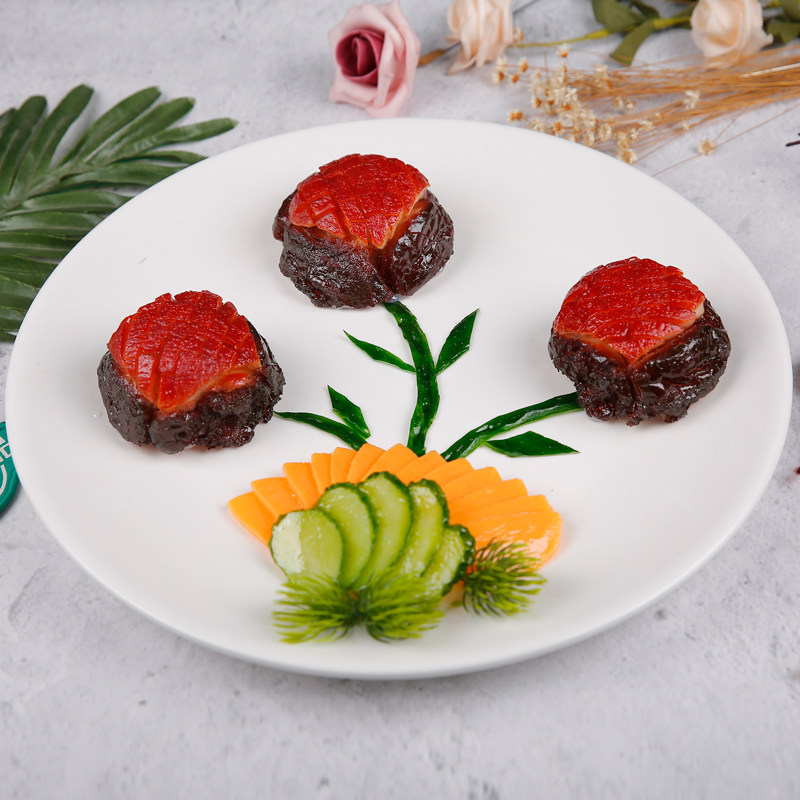 Simulation Ingredients Customized Gourmet Food Model Hotel Supplies Showcase Dies Crystal Bad Meat Pendulum Pieces Movie and TV Props Fake dishes