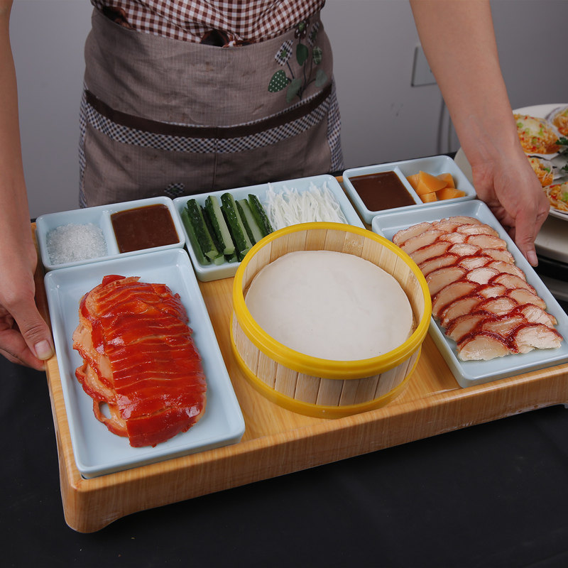 Simulation Beijing Roast Duck Package Model Fake Food Sample Roast Duck Shop Display Mold Exhibition Roast Duck Package-Taobao