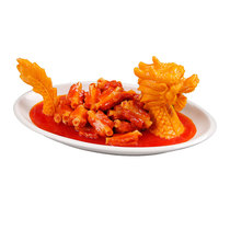 Beauty and Spirit Food Model Ming Stalls Vegetable Products Display Sample Styling Vegetable sugar Vinegar Ribs Racing Dragon Boat Fake dishes to be made