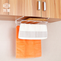 Heli GULEK hipster kitchen board rack hanging non-perforated towel storage rack storage rack