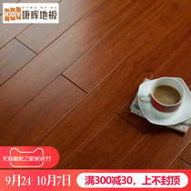 Kanghui Erfin bean pure solid wood flooring factory direct 18mm log environmental protection home bedroom wear-resistant wood floor