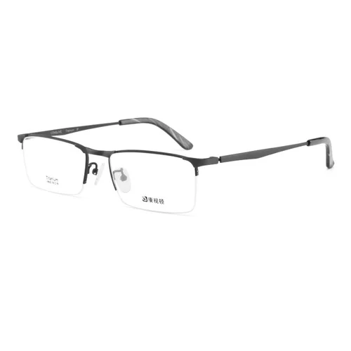 Столетие Daming Glasses Myopia очки полки чистого титана наполовину рамки Big Face Gopia Super Light Frame v8920