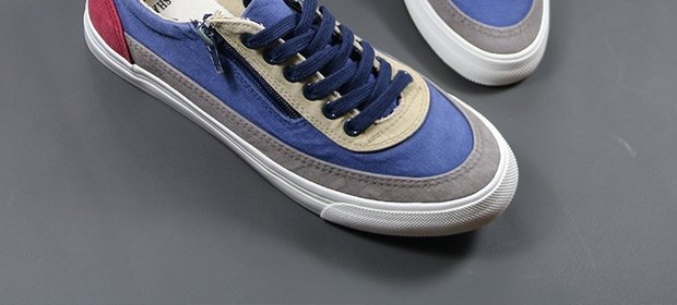 Giày vải nam phiên bản màu Hàn Quốc phù hợp với thủy triều - Plimsolls giày xtep