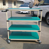 Wire rod shelf Lean tube shelf Tool turnover car Material workshop cart Aging rack Test shelf cart