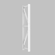 Storage rack column Warehouse butterfly hole column shelf accessories Medium and light shelf shelf Multi-layer iron shelf