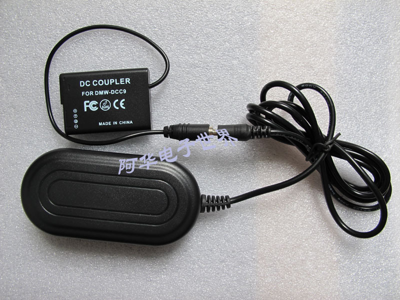 Application of the Panasonic DMC-GX1 GF2 G3 G3 DMW-AC8 power supply connector DMW-DCC9 connection wire