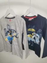 European and American single foreign trade Le * High long sleeve T-shirt cartoon print