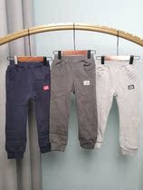 buddy Le*e home foreign trade baby girl pants male girl pure cotton wool loops long pants