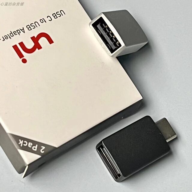 Uni Alloy Otg High-Speed Usb-C to Usb3.0 Adapter Usb-C Male to Usb3.0 Female Adapter