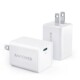 RAVPOWER gallium nitride PD fast charging 30W mini charging head is suitable for iphone X XR 11 12 13 14 Xiaomi Huawei Samsung mobile phones and tablets support PPS