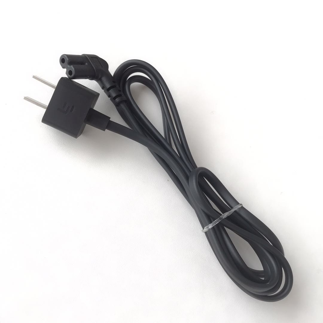 LeTV Super TV Power Cord Original LeTV Power Cord Flat Plug 2 Holes 8 Tail TV Power Cord