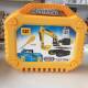 Cat Construction Vehicle Series Excavator Dump Truck Bulldozer Children's Gift Nut Disassembly Building Block Toys
