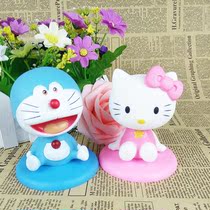 Robot cat toy electric children KT cat shaking head doll robot cat birthday baking cake decoration decoration shake head