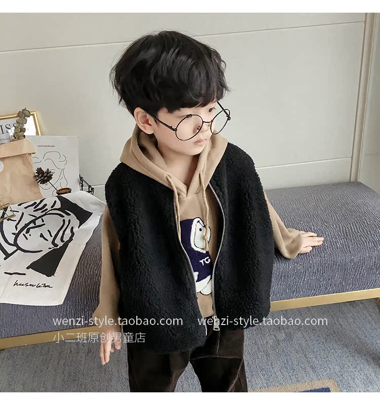 Áo vest bé trai cotton mùa thu đông 2018 phiên bản mới của Hàn Quốc cho bé mặc áo ngoài mùa đông ấm áp cho bé áo gile bé gái hàng độc