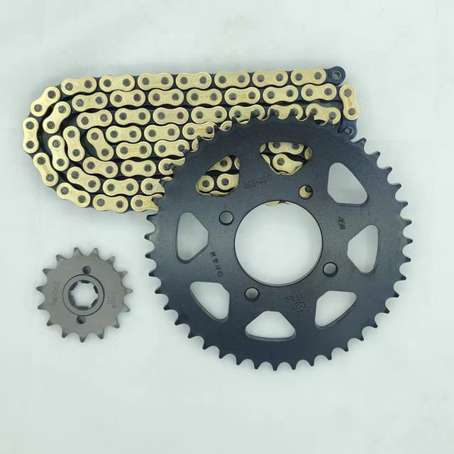 ເຫມາະສໍາລັບ Chunfeng ST Baboon CF125-2-3 sprocket set chain sprocket gear speed lifting silent oil seal chain