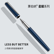 Bernard Shaw Signature Pen Letters Private Custom lettering Ball Pen Business Gifts Women Men Metal Gift Pen