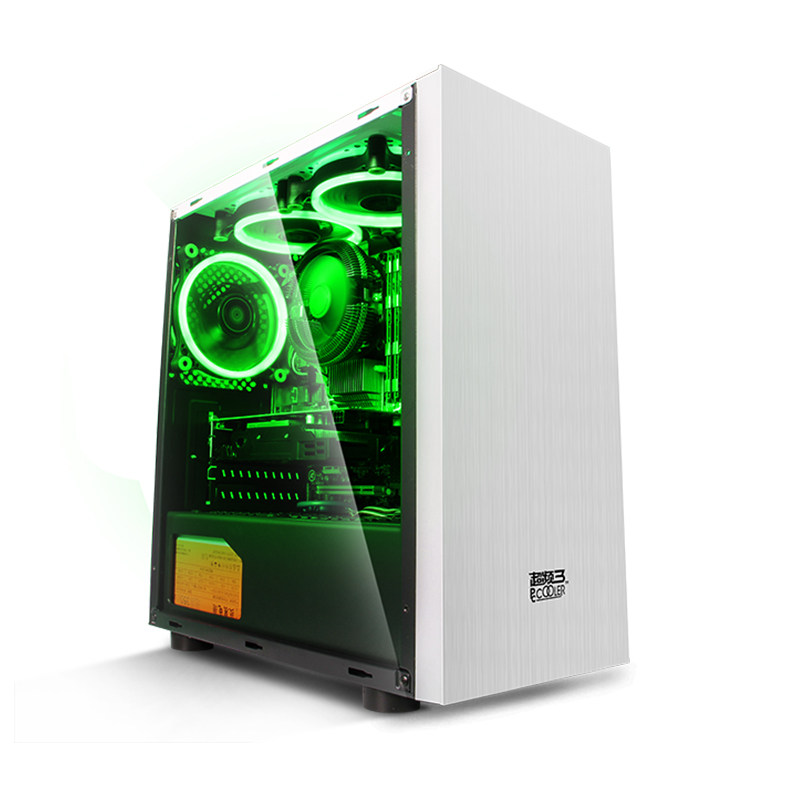 E5 host eating chicken game i7 level diy assembly machines complete machine Internet café computer table type host studio Multi-opening