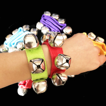 Orff wrist bell string bell baby hand bell childrens music kindergarten early education toys dance hand bell foot bell