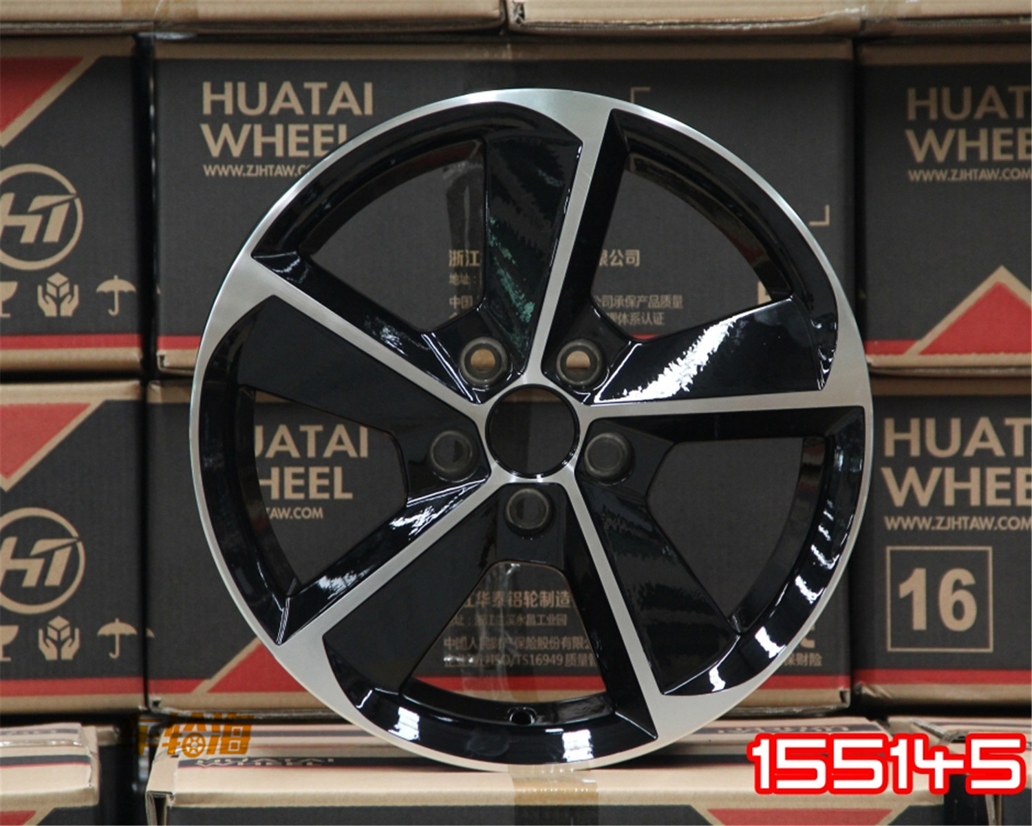 Áp dụng cho Hao Rui Wheels Mingrui Jing Rui Wheel Hub Bánh xe hợp kim nhôm 14 inch 15 inch 16 inch nghiêng vành lốp ô tô