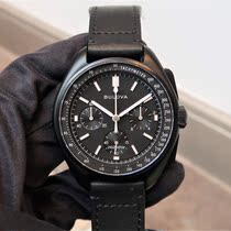 Counter BULOVA Watch BULOVA Matte Matte BLACK MOON Pilot MENs WATCH