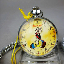  Overseas Invicta 24660 digital scale retro waterproof Popeye creative mens pocket watch