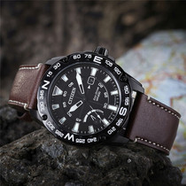 Counter Citizen Watch Citizen Compass Power Indicator Waterproof Eco-kinetic Watch Mens Watch