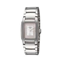 Counter TISSOT watch T07331011116002021 street shot square steel belt Womens Watch
