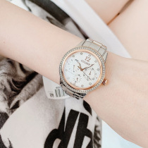  American Citizen Citizen FD2013-50A Large dial Multi-function diamond-set eco-kinetic womens watch