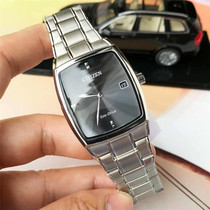 Overseas Citizen Citizen mens watch barrel-shaped fashion thin eco-kinetic watch AU1070-58E