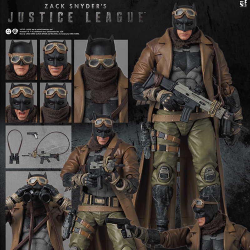 Medicom In-Stock Mafex Dc Zack Justice League Nightmare Batman Action Figure Medicom In-Stock Mafex Dc Zack Justice League Nightmare Batman Action Figure