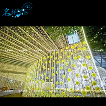 Name sample Mei Chen 2017 New Light Tunnel Christmas Sunlight Ball Outdoor Corridor Arch Shopping Mall Outdoor Beauty Chen