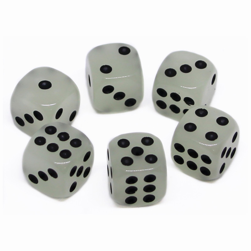 Luminous digital dice wine dice sieve KTV bar drinking dice children's toy accessories game teaching aids