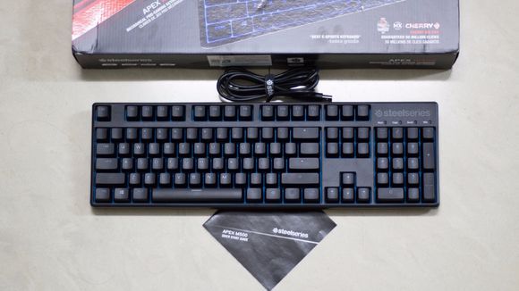 Steelseries/Steelseries Apex M500 M750 Computer Gaming Backlit Mechanical Keyboard Cherry Axis Steelseries/Steelseries Apex M500 M750 Computer Gaming Backlit Mechanical Keyboard Cherry Axis
