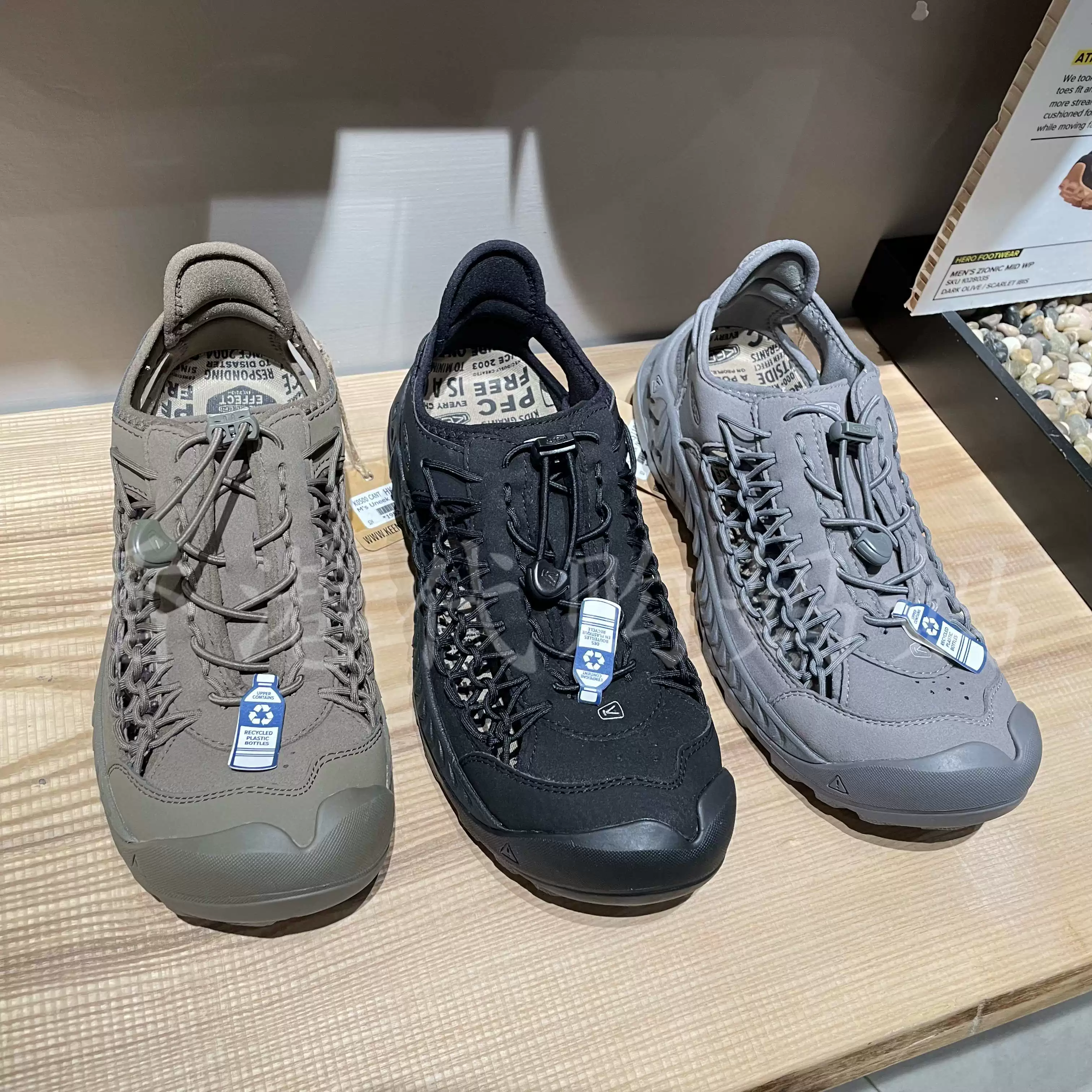 1028961 1028960 1027285 Гонконг покупал Keen Kon мужские походные кроссовки UNeek NXIS спортивные кроссовки