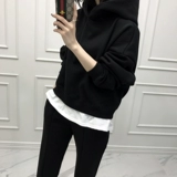 Спортивный костюм, толстовка, осенний модный хлопковый комплект с капюшоном, оверсайз