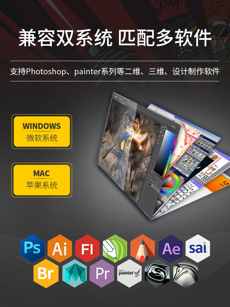 Gaoman 1060Pro Digital Tablet Drawing Board Computer Graphics Tablet Handwriting Board Can Be Connected to Mobile Phone Electronic Drawing Board