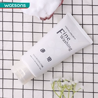 [Watsons] in hoa làm sạch bọt cao (mịn và mềm) 120 gram làm sạch sâu nam và nữ sữa rửa mặt senka trị mụn