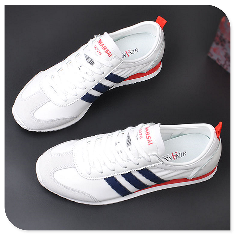 Board shoes men's Forrest Gump shoes 2022 spring new sports casual all-match tide shoes breathable deodorant couple white shoes summer