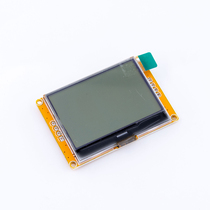 LCD12864 screen 128*64 screen 128X64 screen LCD screen amber gold LED backlight program