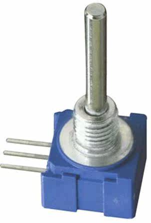 53AAA-C28-E 15kΩ ±10% Linear Cermet Potentiometer 0 5W 6 35 mm