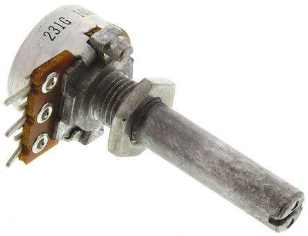 RK1631110TVG 100kB plusmn 20% Linear Carbon Film Potentiometer