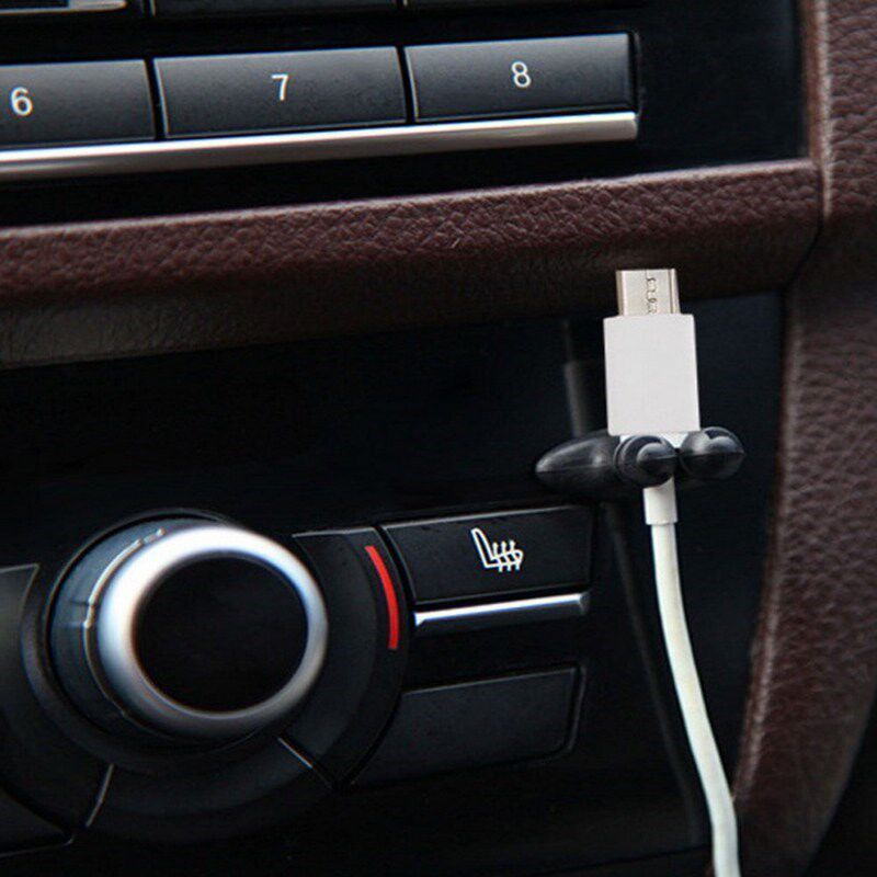 1pcs car wire cord clip cable holder tie fixer oranizer sel