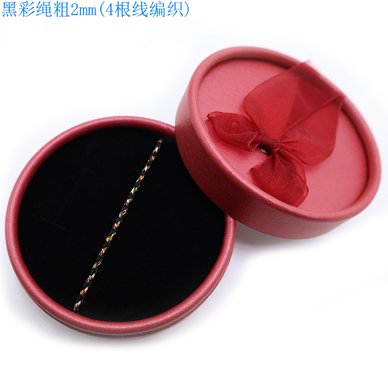 Dệt tay vòng tay bạc sterling vòng chân nữ ác linh đầy màu sắc Vòng tay dây đeo nam và nữ tay dây thừng chân đỏ đôi - Vòng chân lắc chân nữ vàng đẹp