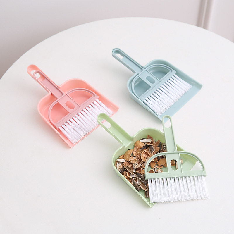 Mini broom set desktop keyboard brush pet cleaning shovel excrement dustpan broom children toy small broom set